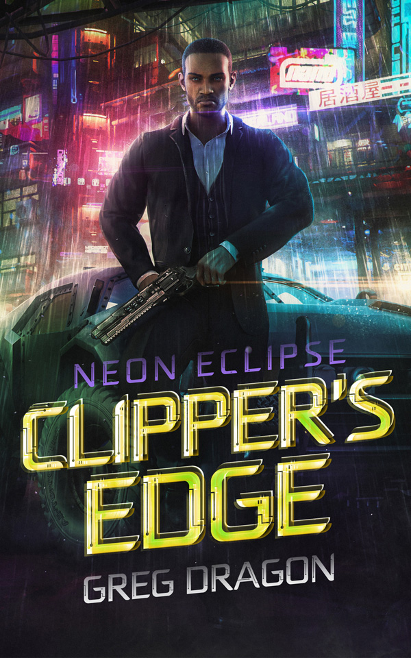 Clipper's Edge cover with Jackson Cole standing outside his roller.